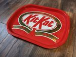 Vintage Kit Kat Serving Tray - Advertising 50th Anniversary 1937-1987 - kitsch