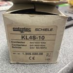 Contactor Schiele Entrelec. KL4S-10 24v Ac