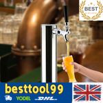 Stainless Steel Bar Single Tap Beer Dispenser For Draft Beer Tower Kegerator UK