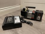Cordless 2 Stage HVAC Vacuum Pump Kit 2 CFM + NAVTEK/NAVAC 9Ah Battery & Charger