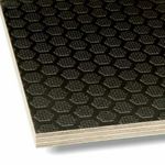DAMAGED! 9MM 12MM 15MM 18MM PHENOLIC PLYWOOD HEXA PATTERN BLACK PLYWOOD 8ftx4ft