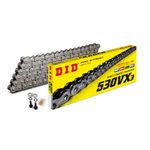 DID Heavy Duty X-Ring Motorcycle Chain 530VX 530 VX / 112 L LINKS