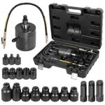 Pneumatic Injector Removal Puller Diesel Injector Extractor Air Tool 19 Adapters