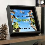 Display frame for Lego Minifigures Shrek Collectible Minifigures - 71053