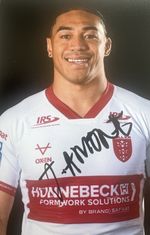 Hull KR Hand Signed Tom Amone 6x4 Photo Rugby League 2026