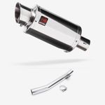 Stainless Steel Stubby Exhaust Silencer End Can & Link Pipe GSF600 Bandit 95-05