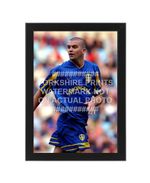 DOMINIC MATTEO PHOTO  PRINT FRAMED OPTION LEEDS UNITED UTD