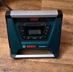 Bosch PRA MultiPower Portable AM/FM Radio Bluetooth Headphone Jack Green/Black