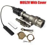 M952V LED / Strobe / IR Weapon Light W/ QD Mount + Pressure Swithch + Lens Cover