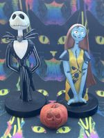 Nightmare Before Christmas Memorabilia Collector Figures Jack & Sally Official