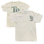Tampa Bay Rays T-Shirt Men's 47 Brand MLB Bone Graphic Top - New