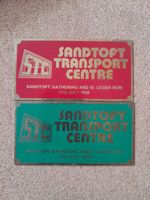 Sandtoft Transport Centre Sandtoft Gathering & St Leger Run Plaques 1986 & 1988