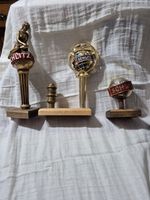 Vintage 1970's Schlitz Beer - Mounted on wood Beer Taps. Set of 4