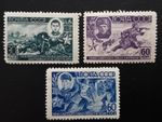 Russia / USSR stamps, year 1944, MI 922 - 924. No postmarks.