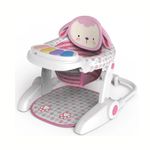 Baby Booster Seat with Music & Toy Tray | Soft Padded Sit Up Chair for Infants