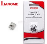 JANOME CONCEALED INVISIBLE ZIP ZIPPER FOOT Cat B + C 200333001 - GENUINE PACKED