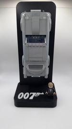Lego Display Stand for Speed Champions James Bond 007 Car & Minifigure Holder