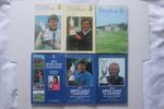 Six Open Golf Championship programmes 1988 1989 1990 1992 1993 1994