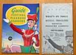 1953  Festival Pleasure Gardens Guide & September What's On Official Programme