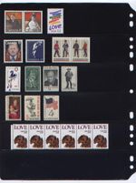 ANCHOR 40 Stock Pages 6S (6- rows) Sheets - Black sheets --Buy 2 Save 12%.