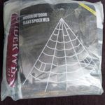 Halloween Remote LED Spiders Webs Decoration Indoor,Outdoor 5m x 4.8m New