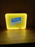 Aperol Spritz Inspired Light Up Sign for your man cave she shed or home bar gift
