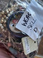 Job Lot Mixed Costume Jewellery Bundle ReSell Upcycle 2kg incl packing D