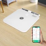 Intelligent Electronic Weight Scale 8 Eletrode Body Fat Scale Memory Function
