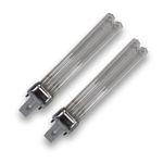 2 X 9W 9 Watt PLS UV/UVC Bulb/Lamp/Tube/Light Pond Filter Clarifier Steriliser