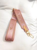 Louis Vuitton Shoulder Strap Adjustable Crossbody Shoulder Replacement Pink