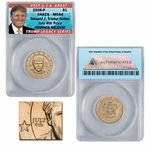 2026 P President Donald J. Trump Liberty $1 Dollar July 4th Privy MS64 - AR