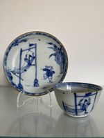 c1725 Ca Mau Binh Thuan Chinese Shipwreck Cargo Porcelain Swing Tea Bowl Saucer