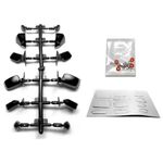 RC Model Car Replacement Wing Mirror Kits Black & Chrome