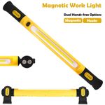 Work Light 3000LM Bright 3 Modes Magnetic Underhood Work Light Bar 5000mAh