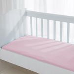 Pink Jersey Fitted Sheet Cotton Moses Basket/Next to Me Crib/Travel cot/Cot Bed