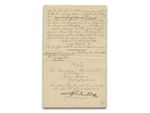 Paul Von Hindenburg Hand Signed Letter