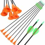 Archery Sucker Arrows Suction Cup Youth Safe Target Practice Shooting Children