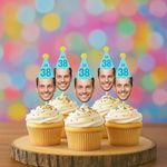 Your Face on a Cupcake! Personalised Photo Toppers for Birthday Parties & Fun