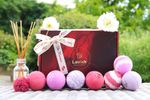 Handmade Luxury Lavish Bath bombs 12 - 120g each with 6 aromatherapy fragrances 