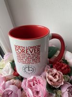  Arsenal North London Forever two tone mug 