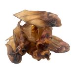 Buffalo Ears with Meat XL Dog Chews Air Dried High Protein Low Fat Treat Natural