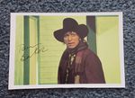 DOCTOR WHO TOM BAKER signed Fourth Doctor - Robot Postcard Photo