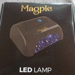 Magpie LED Nail Dryer/Curing Lamp Black Plastic LCD Display with Power Cable