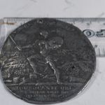 Boer War 1900 “British Soldier Defeating the Boer” South Africa Lead Medallion