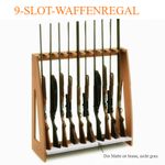 Heavy Duty Gun Rack Wooden Freestanding Rifle Racks Shotgun Rack Adjustable