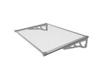 Schartec Aluminium Door Canopy MAX different size Awning Outdoor Roof Rain Cover