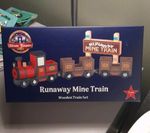 *NEW SEALED* Alton Towers Mini Wooden Run Away Mine Train Set