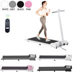 Walking Pad Treadmill Electric Foldable Underdeck Smart Running Machine &Holder