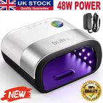 48W Sun3 UV Led Nail Lamp Nail Dryer Gel Polish Manicure Light Smart 2.0 Timer