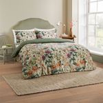 Wylder Wallflower Botanical Floral Cotton Rich Duvet Cover Set